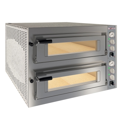 Four électrique 2x 6 pizzas diam.350mm, 2 chambres WR-FD26-MF